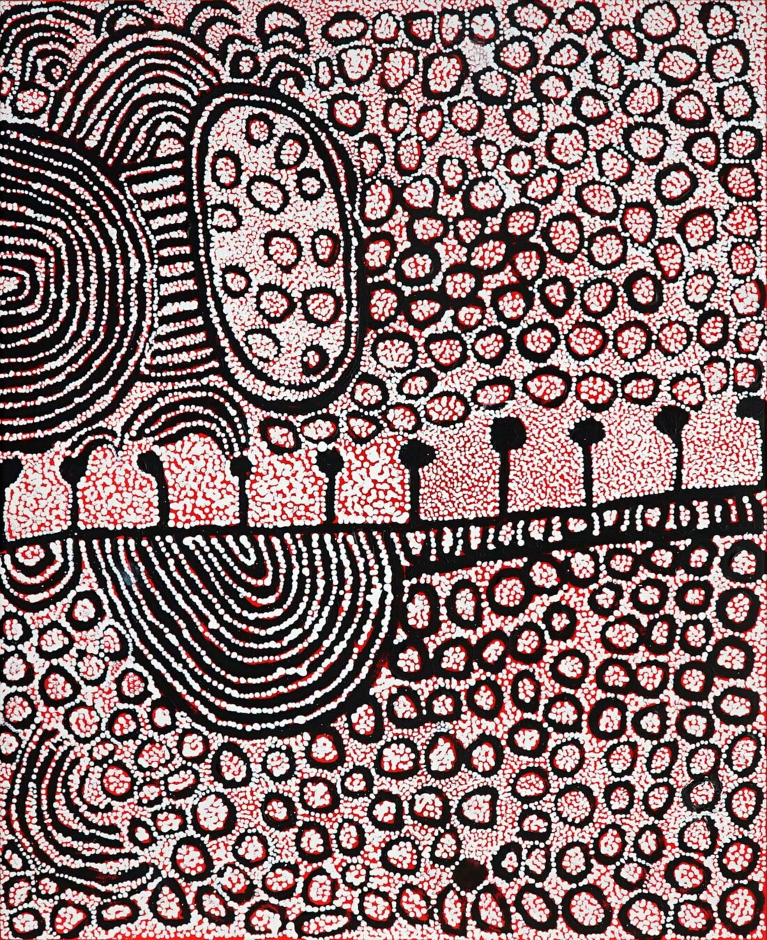 Australian First Nations Art - Bloom XL courtesy SmithDavidson Gallery i.s.m. Wolterinck