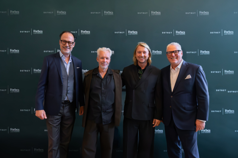 DSTRCT x Forbes Global Properties tijdens in Amsterdam 