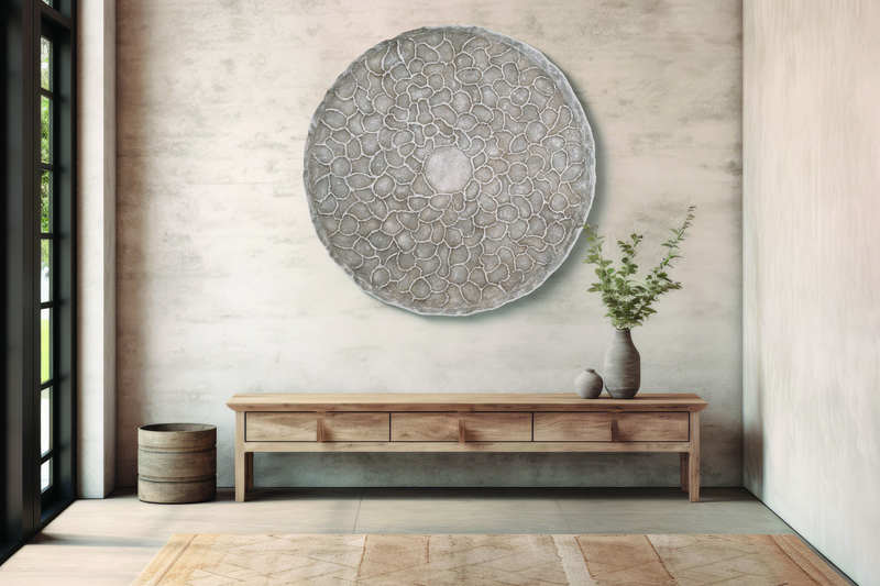 Organic shapes, 147 cm