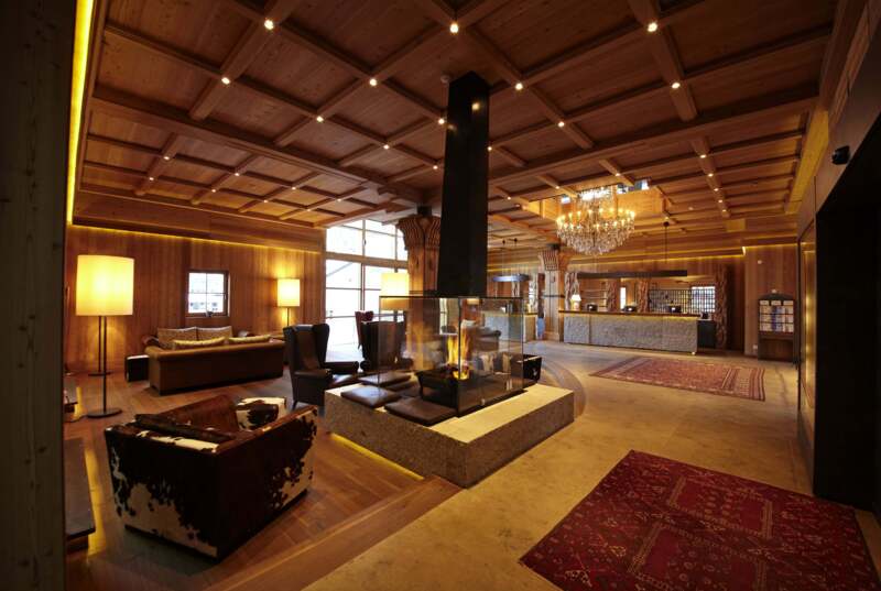 Adler Resort Dolomiti Lobby © Alex Filz