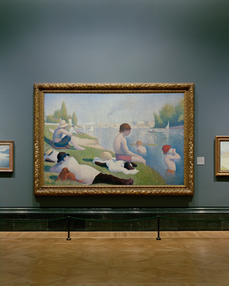 Bathers at Asnières by Georges Seurat Courtesy National Gallery
